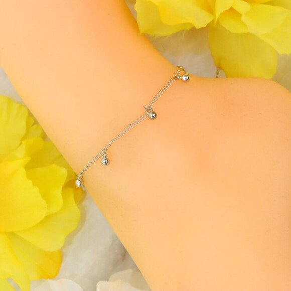 Minimalist Anklet, Sleek & Modern Design, Women’s Fashion, YC110205-A - Picture 8 of 10